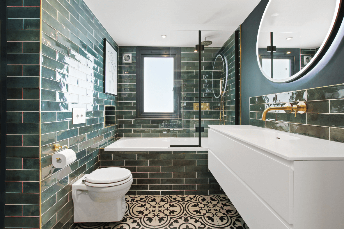 Eclectic Bathroom Design in London SW12