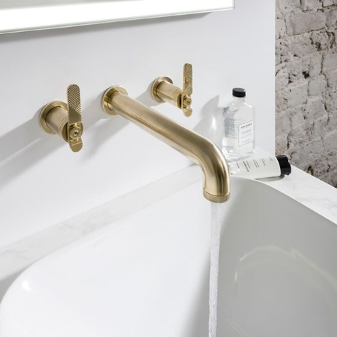 Nocode Laghi Bath Spout Wall Mounted Chrome 44244